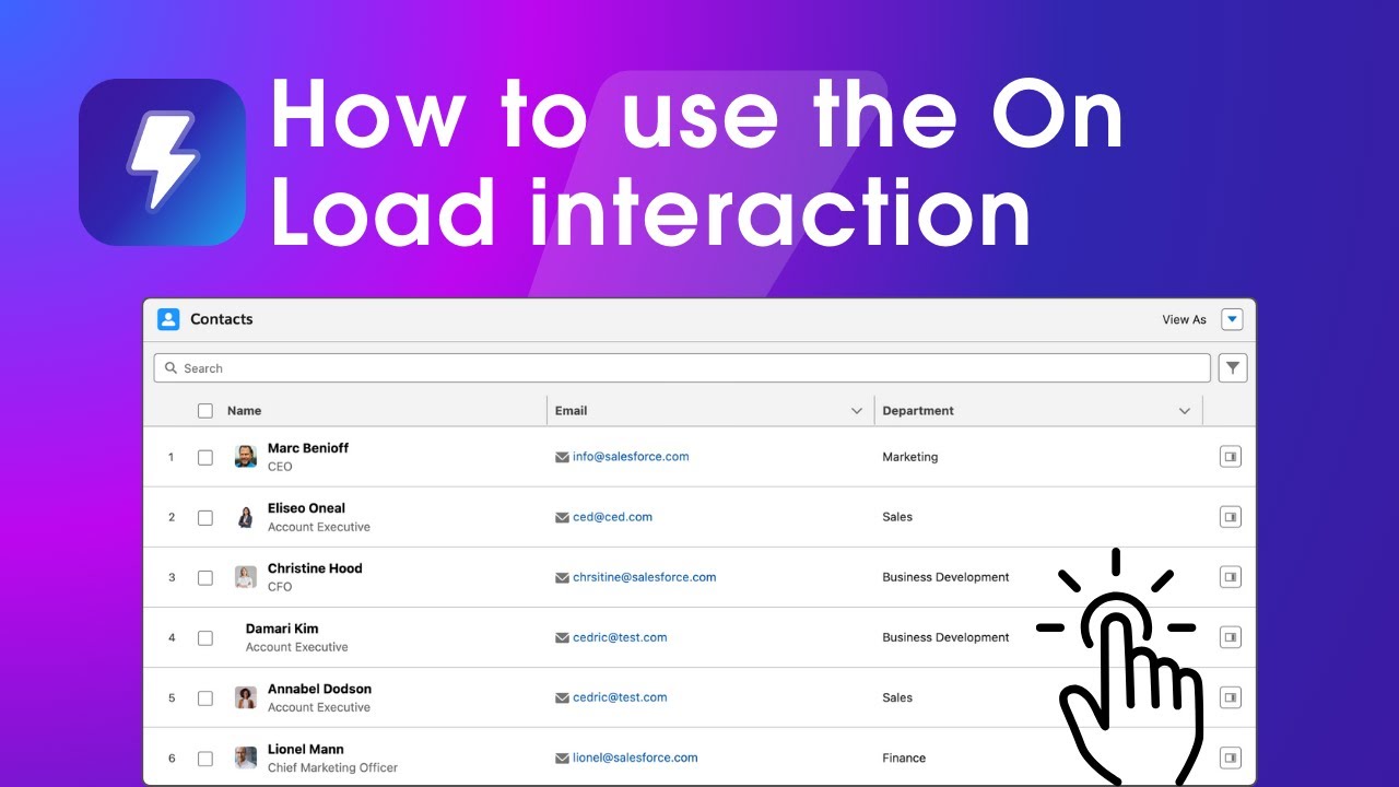 How to Use Avonni On Load Interaction for Interactive Data Table Editing using Dynamic Components