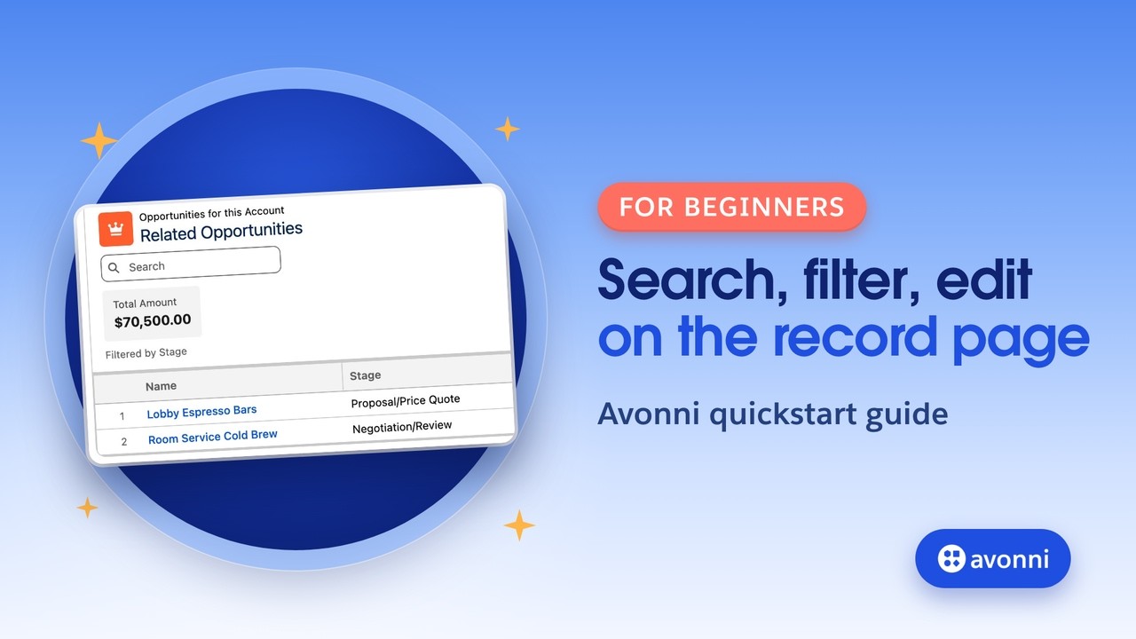 Salesforce Lightning App Builder Tutorial: Your First Avonni Component
