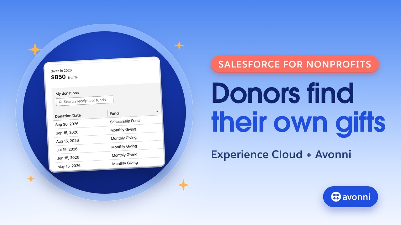 Salesforce for Nonprofits: Build a Donor Portal on Experience Cloud (No Code)