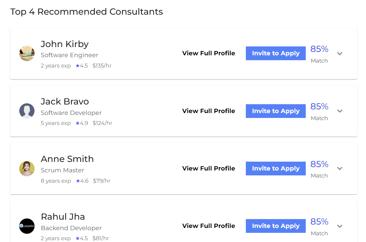 AI Matching Talent