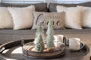 Winter home decoration