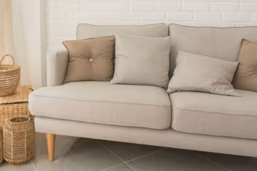 Re-upholstered Sofa
