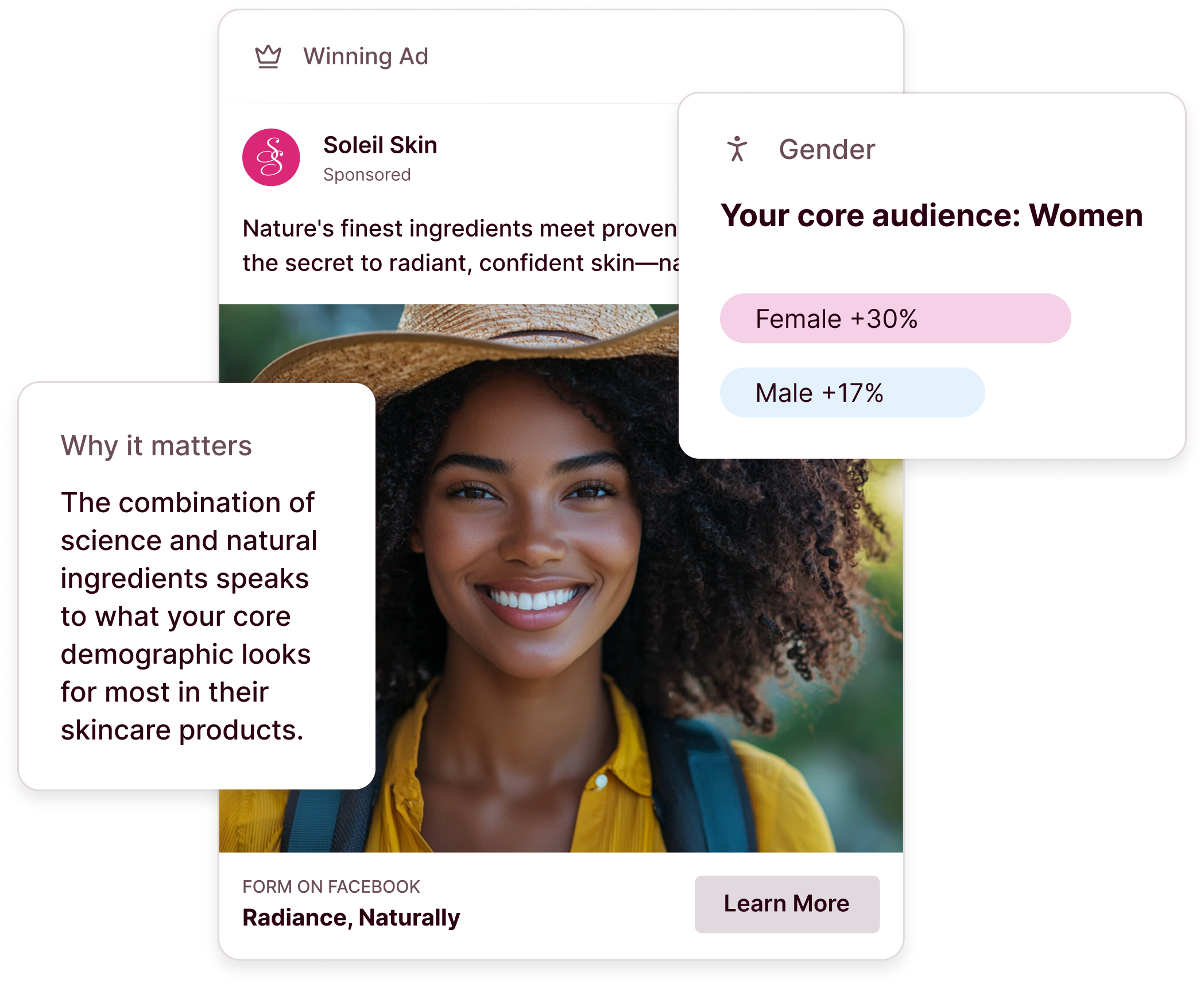 A webpage section titled &quot;Value Proposition Lab&quot; featuring six variant options to choose from, each with a brief description. A &quot;Select for Experiment&quot; button is below each option.