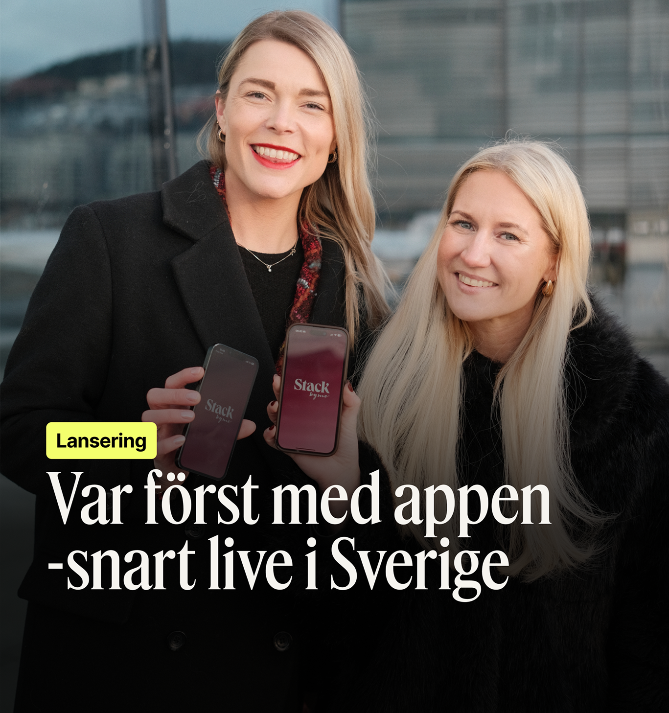 Snart lanserar Stack i Sverige!