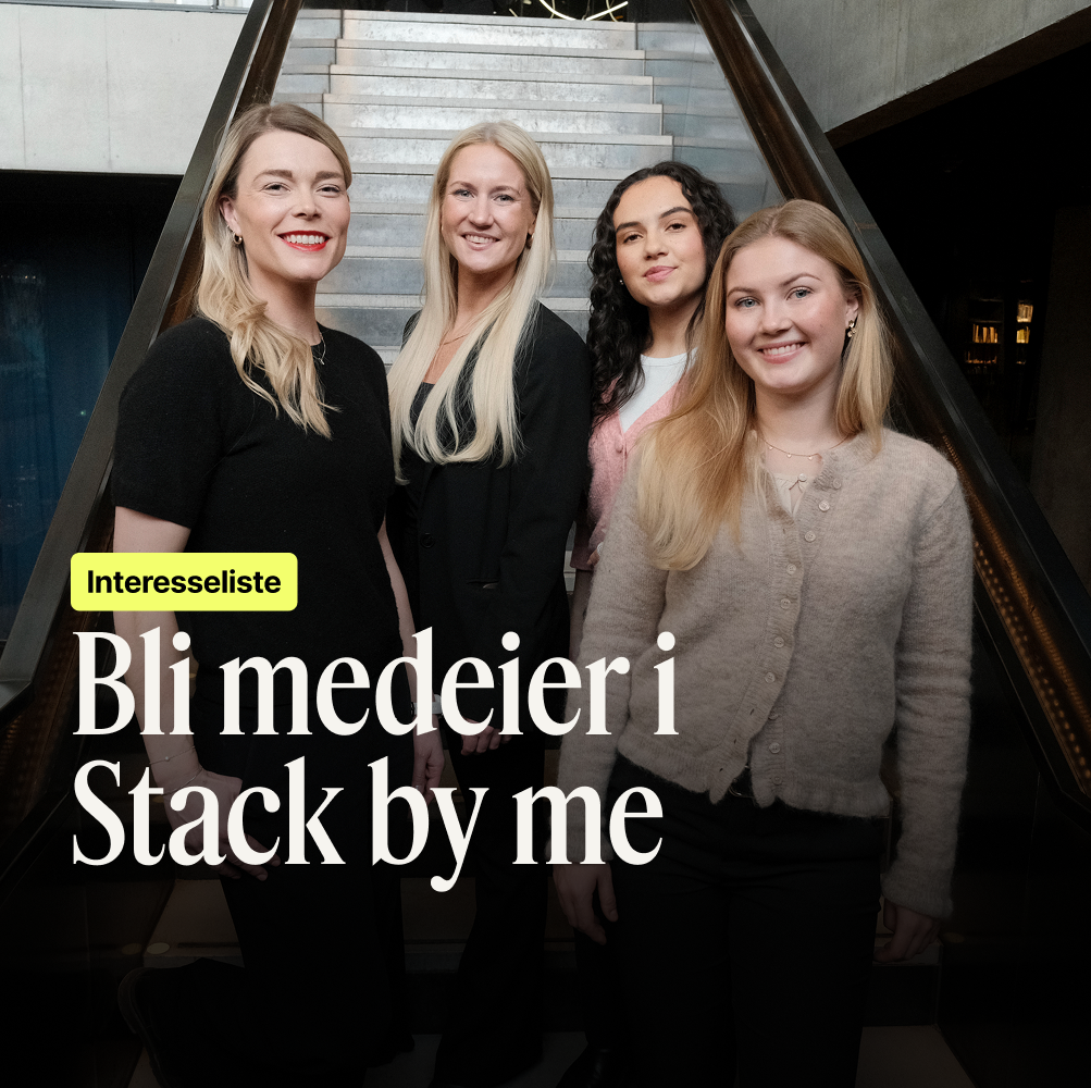 Invester i Stack - meld din interesse her