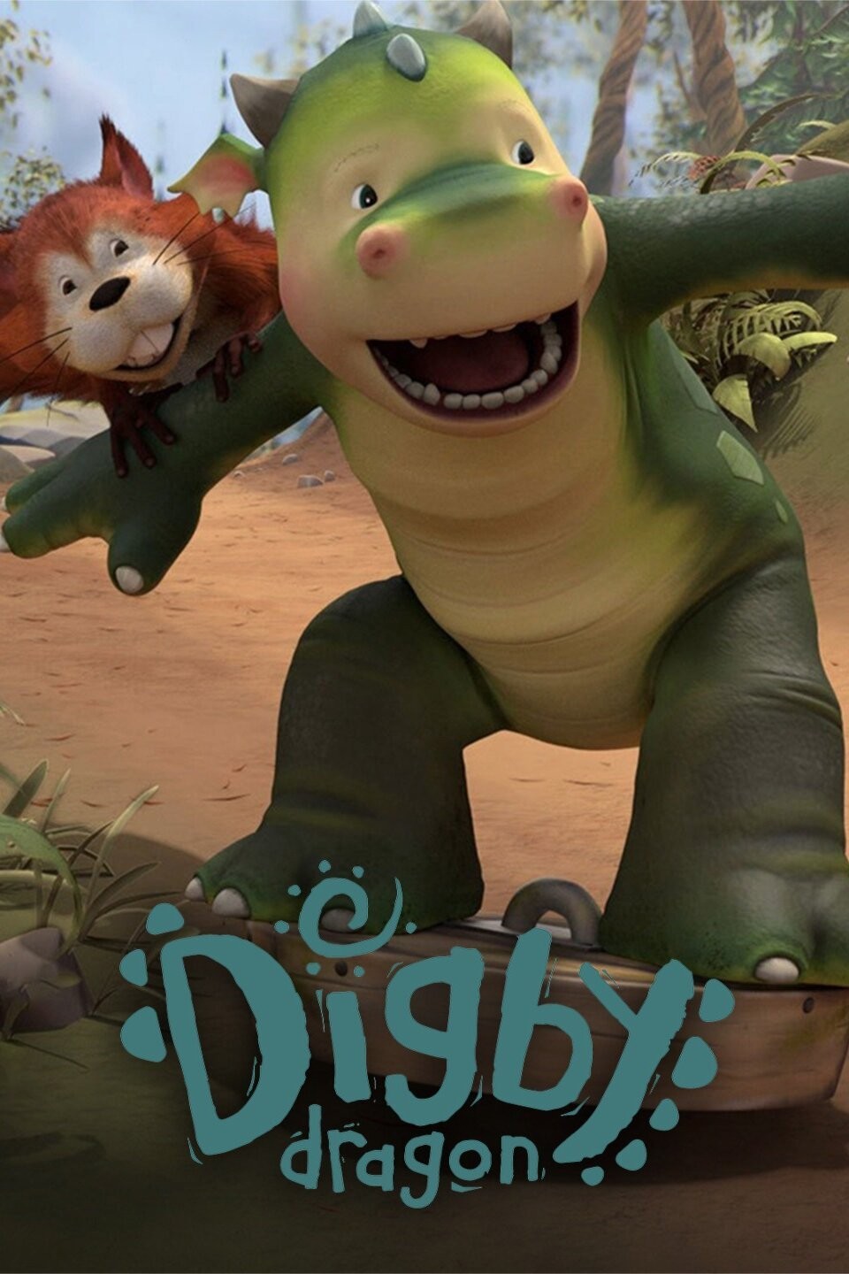 Digby, a tinisárkány – sorozatplakát