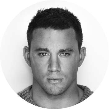 Portrait photo of the author Channing Tatum.