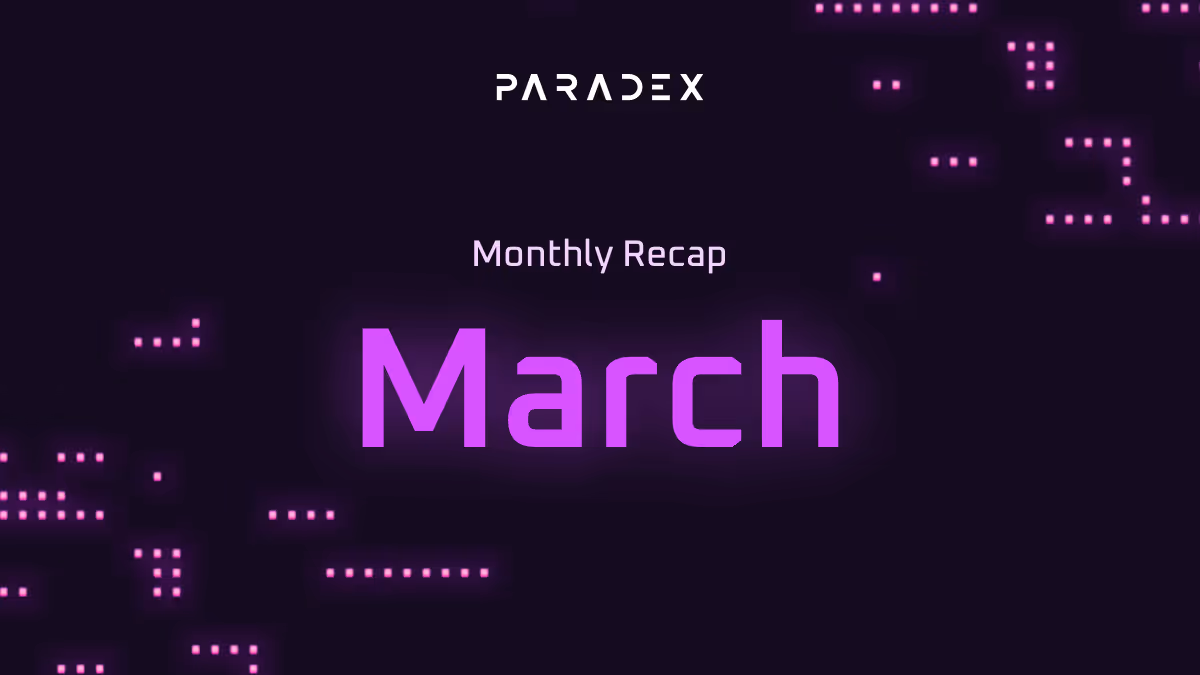 Today, we launch our new Monthly Recap series.
