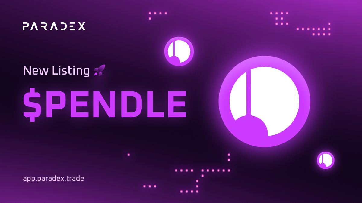 We are excited to share that the PENDLE (PENDLE-USD-PERP) Perpetual Contract market is now live! Trade $PENDLE with up to 10x leverage.