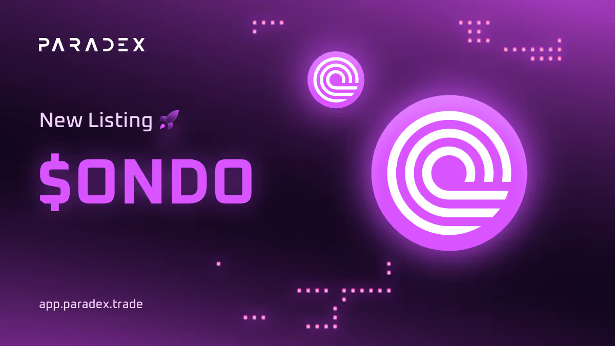 We are excited to share that the ONDO (ONDO-USD-PERP) Perpetual Contract market is now live! Trade $ONDOwith up to 10x leverage.