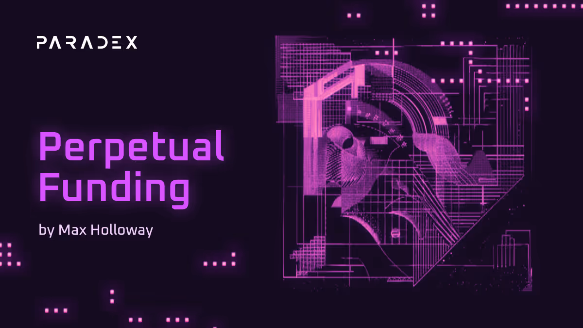 By utilizing a continuous funding mechanism, Paradex perps are able to provide more consistent perp-spot relative pricing for its users. Here we’ll take a look at how Paradex’s continuous funding works, and what that means for traders.