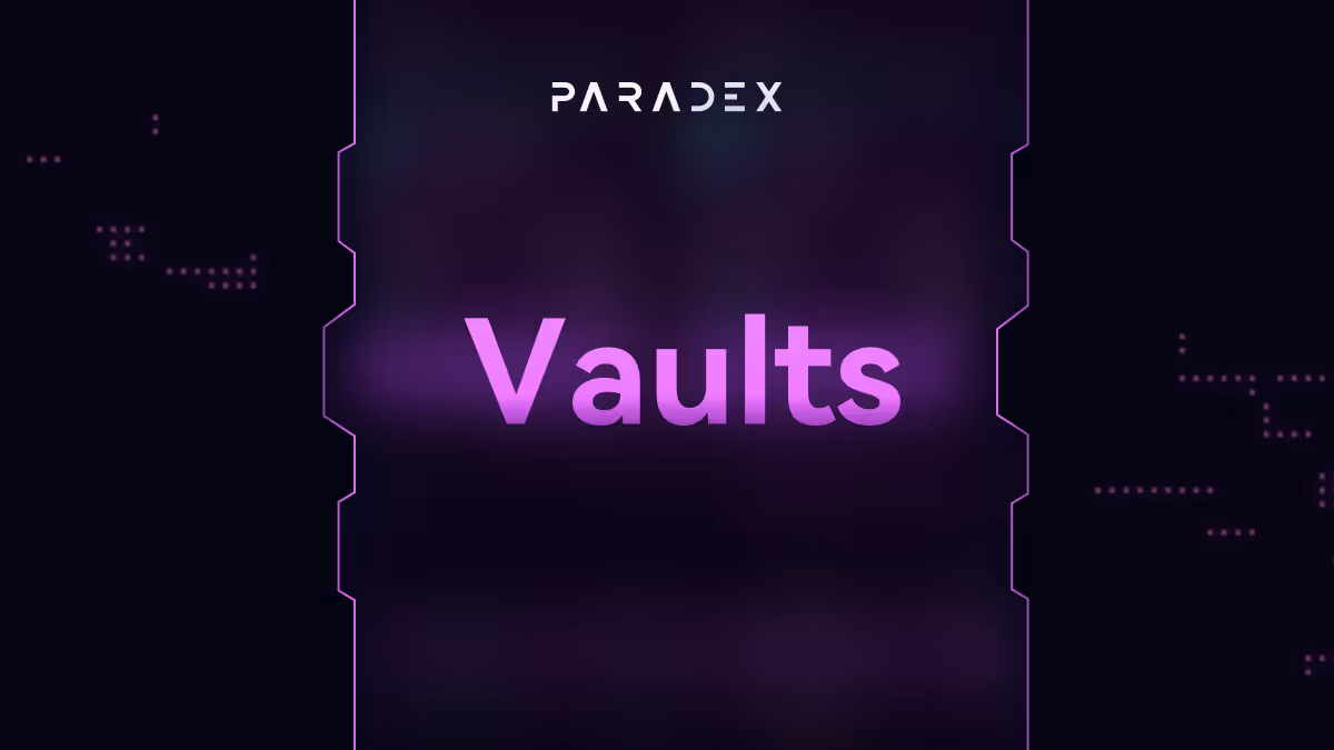 In the ever-evolving world of DeFi, vaults are shaping the future of on-chain investment management. At Paradex, we’ve taken the concept of crypto vaults to the next level, building on what Ribbon (v1) and HL (v2) started. Paradex Vaults are more than just an upgrade; they represent the future of diversified on-chain investments