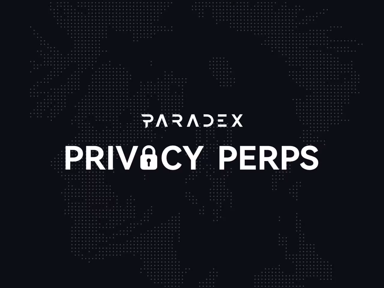 As of today, all position and account data on Paradex is private to the account holder. Privacy on Paradex is end-to-end: orders, positions, and trades are private at the Paradex Cloud, Paradex Chain (L2), and Ethereum (L1), where state commitments are posted. 