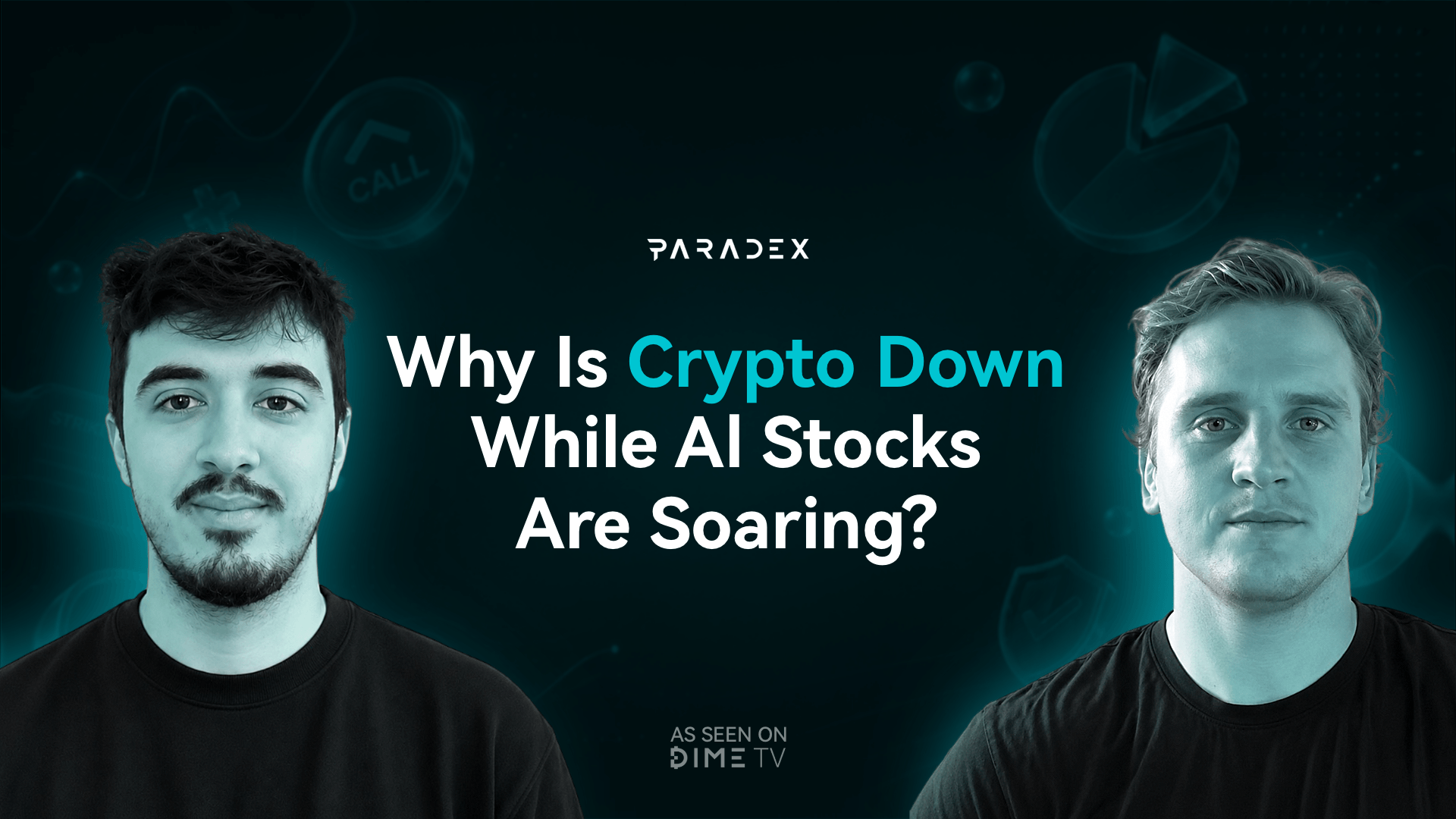 Crypto did not break. The money rotated. Cumberland options trader Requir van der Merwe came on DimeTV to explain why crypto trails AI stocks right now, why falling prices push volatility up, and how agentic trading and regulated perps set up the next move.