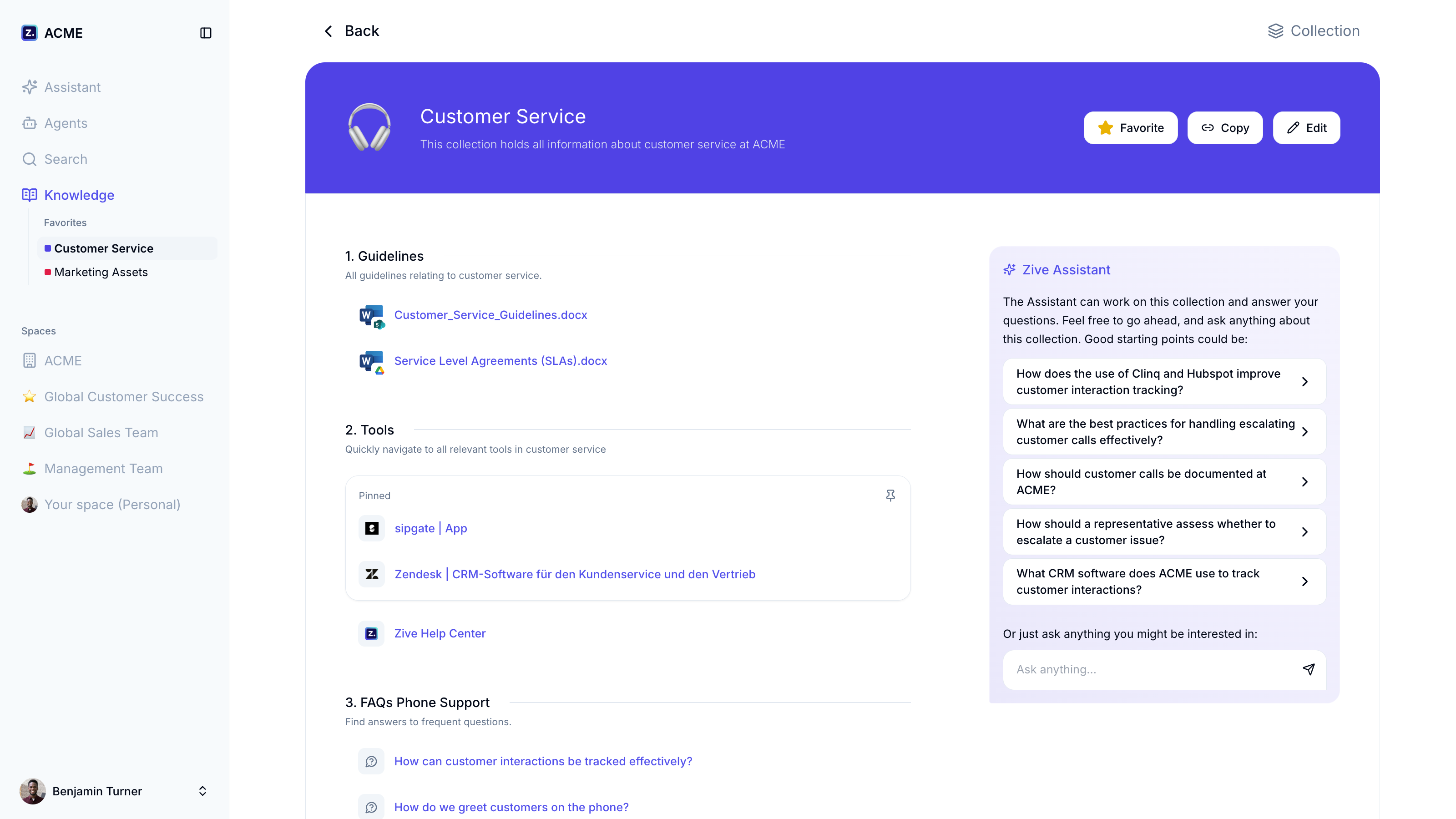 Automatically organize your company’s knowledge