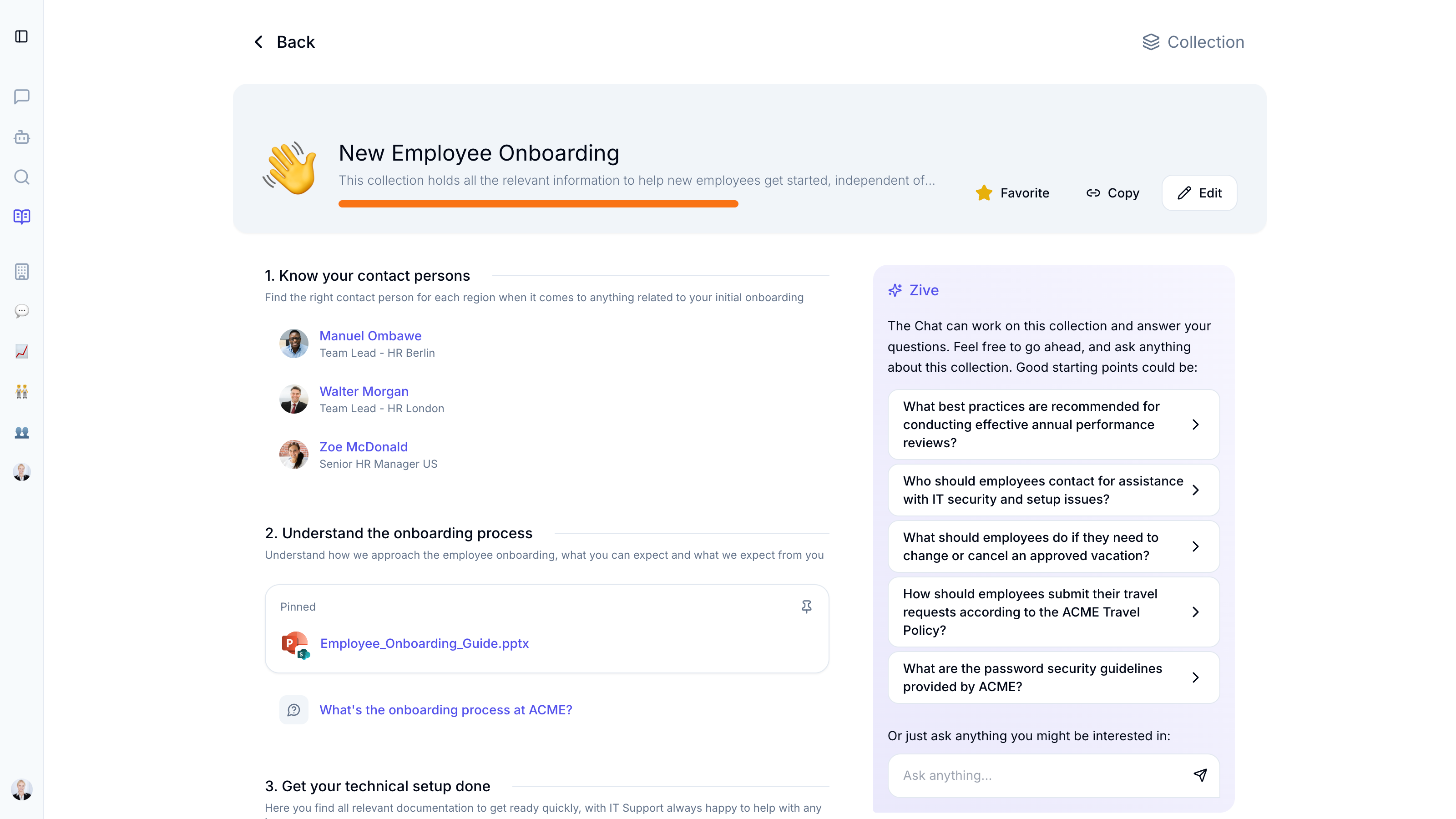 Automatically organize your company’s knowledge
