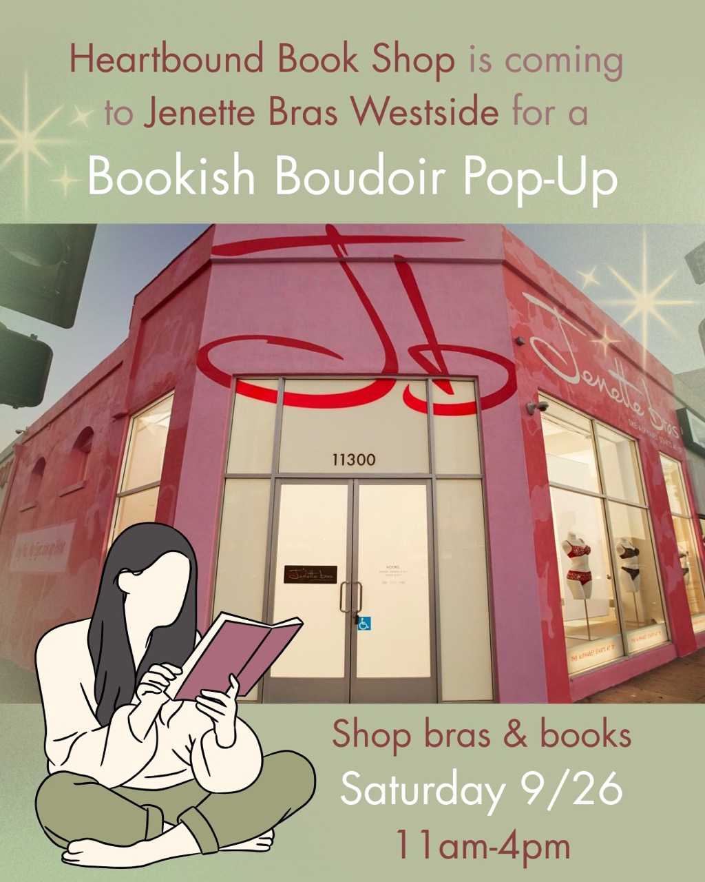 Invitation to Bookish Boudoir at Westside