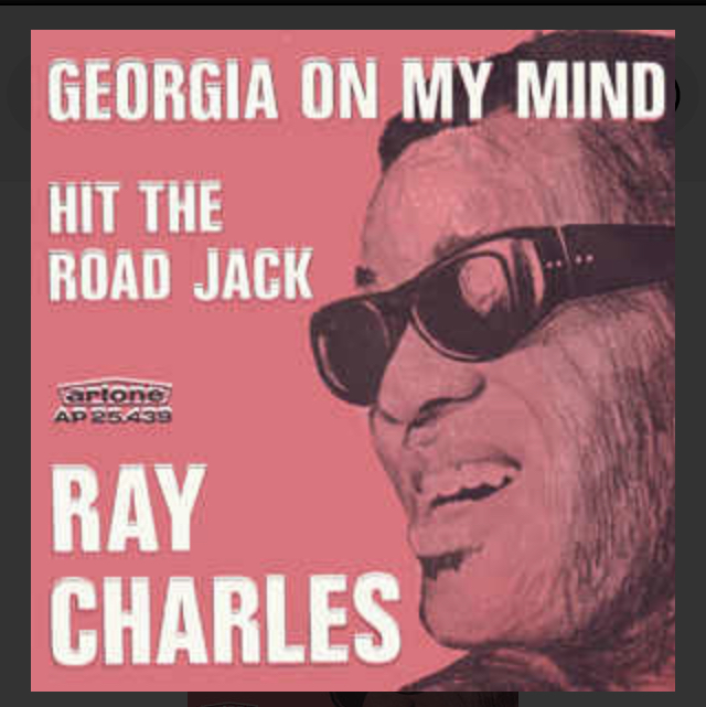 The cover of Ray Charles' Georgia on my Mind