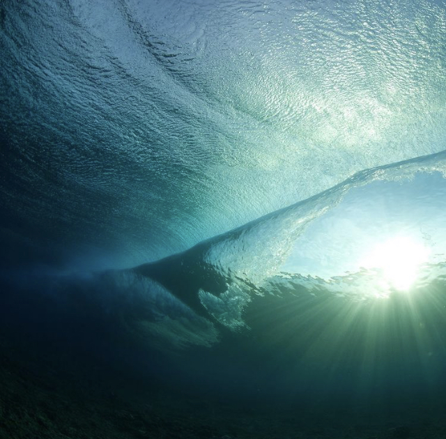 An image of the ocean