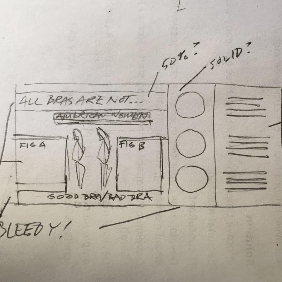 A line drawing of our early booklets