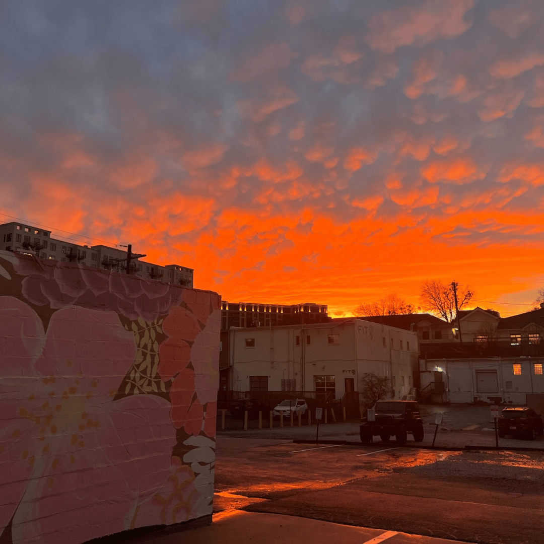 An Atlanta sunset