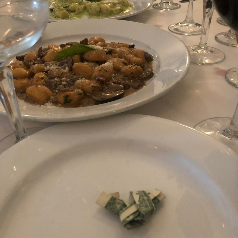 A plate of food