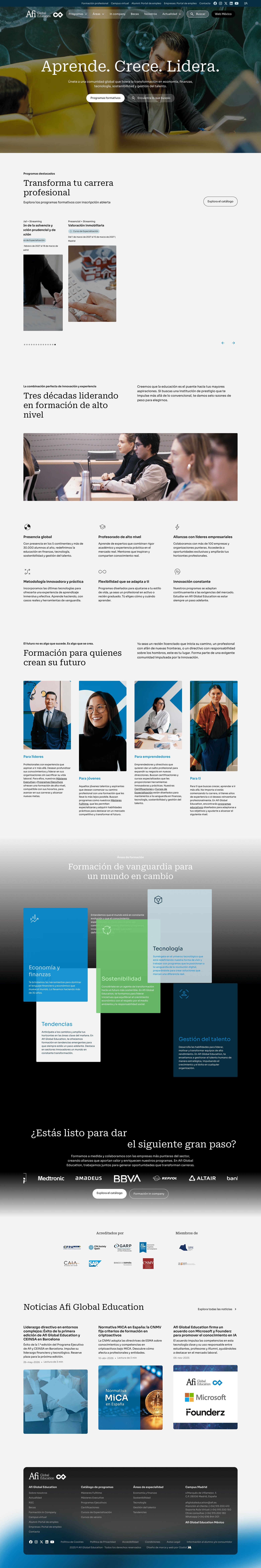 Mockup de una web