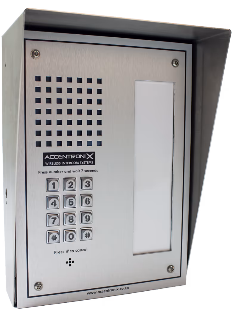 ACCENTRONIX WIRELESS INTERCOM- INDEX
