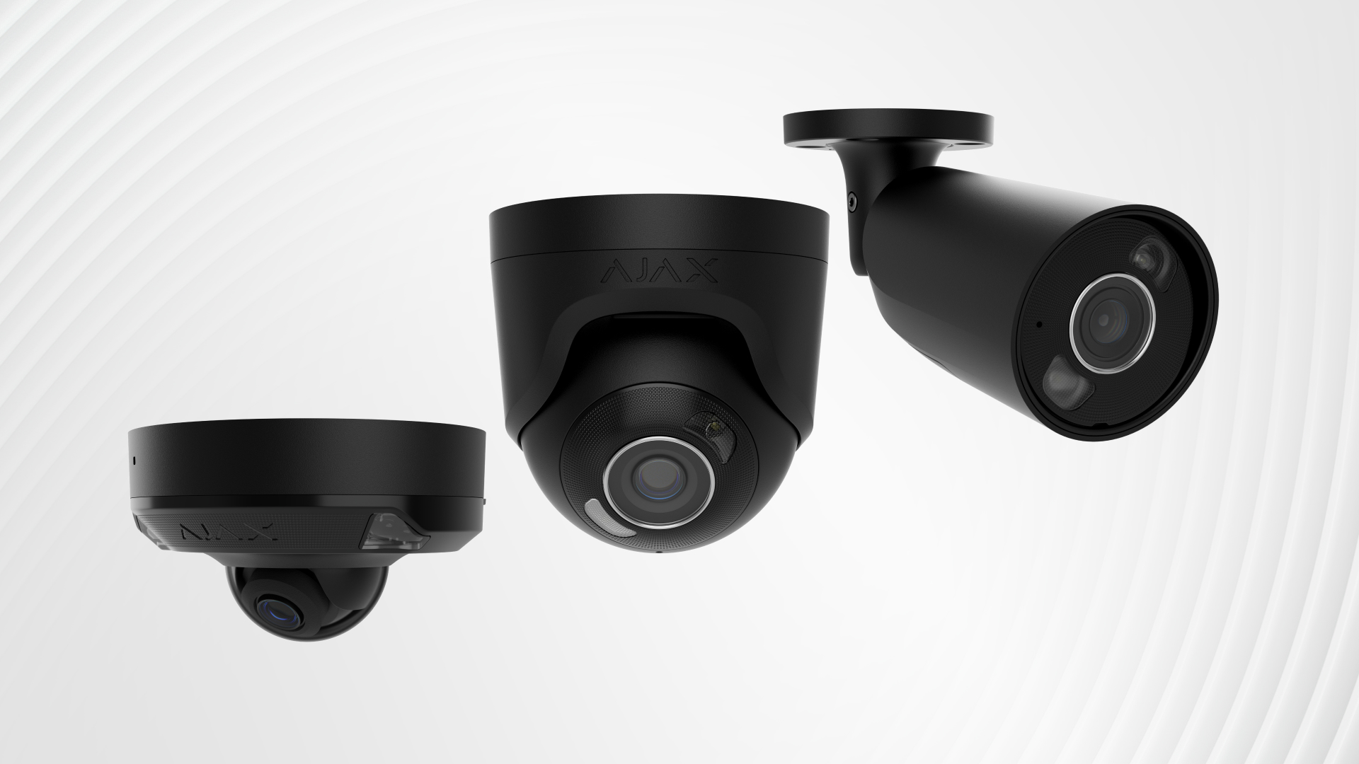 AJAX 5/8MP DOME, TURRET & BULLET CAMERAS
