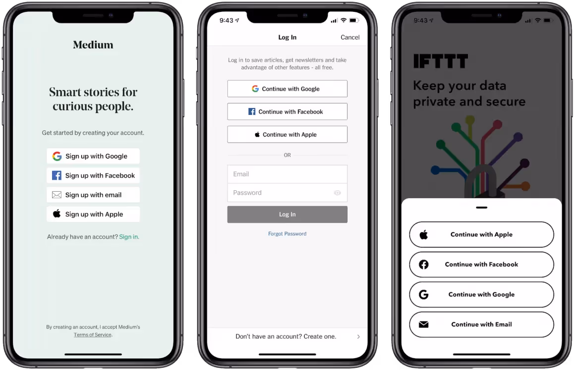 tendances ux ui authentification sans contact