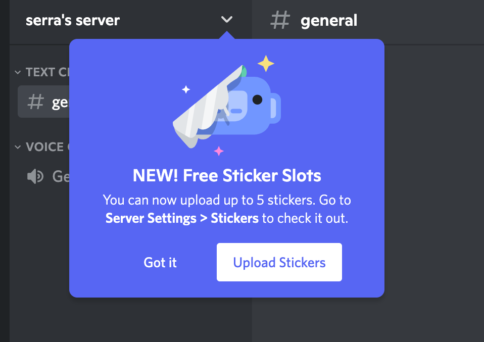 Discord exemplo de tooltip