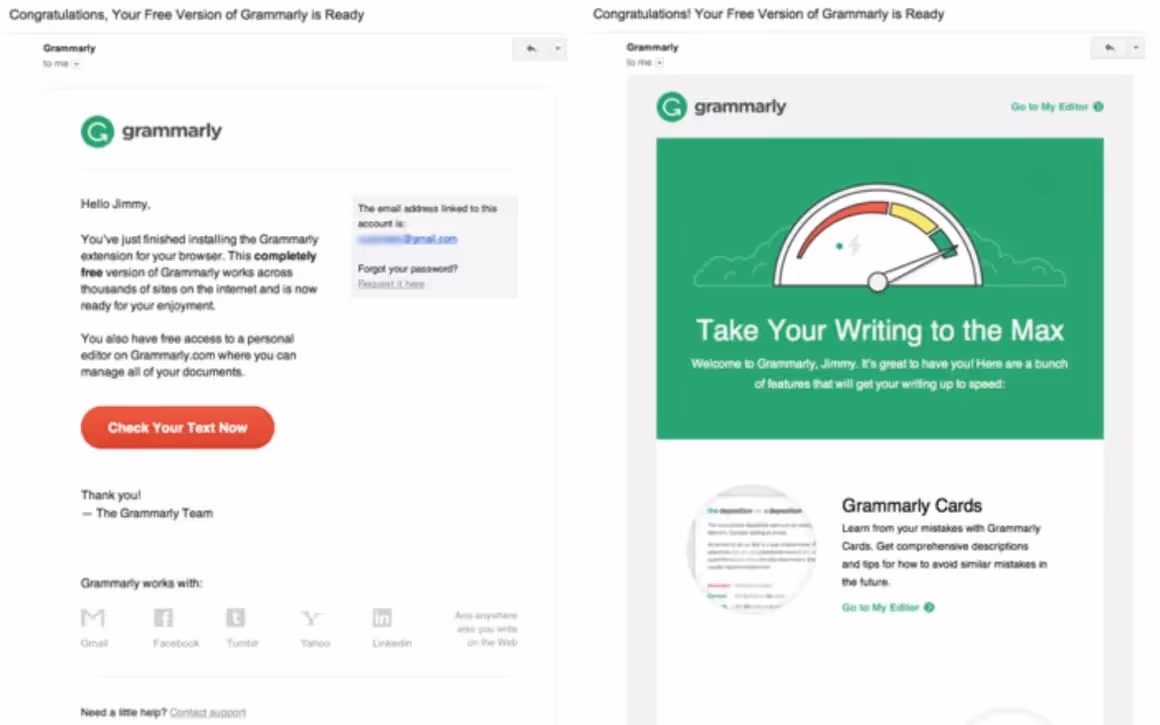 comment réduire le temps consacré à l'assistance à la clientèle grammarly