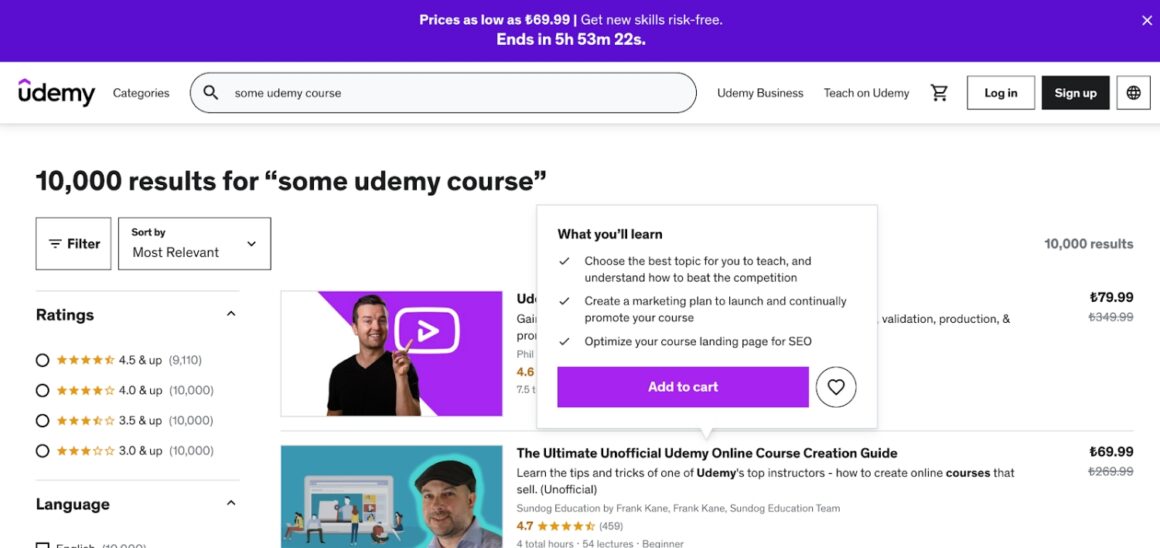 web tooltips udemy