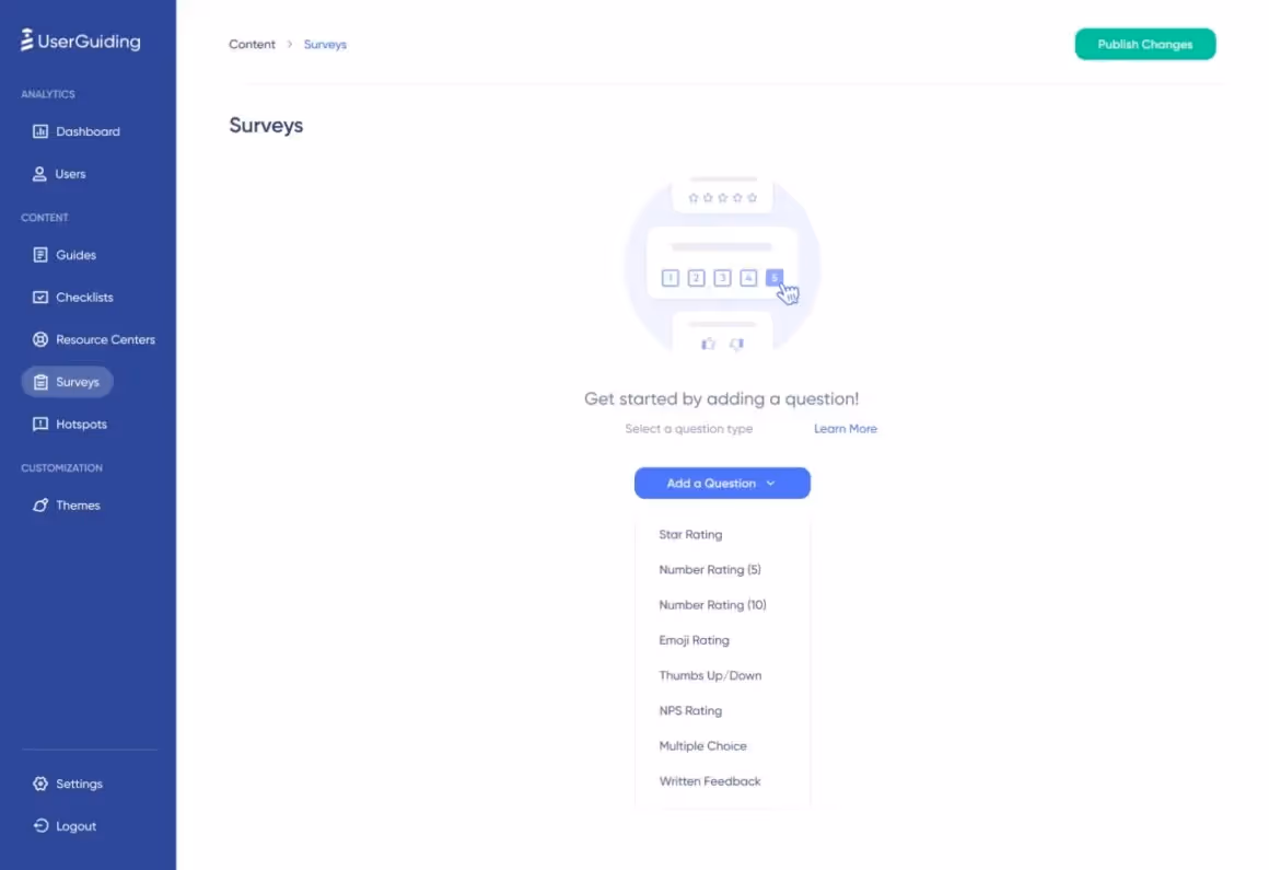 meilleures pratiques de feedback dans l'application userguiding