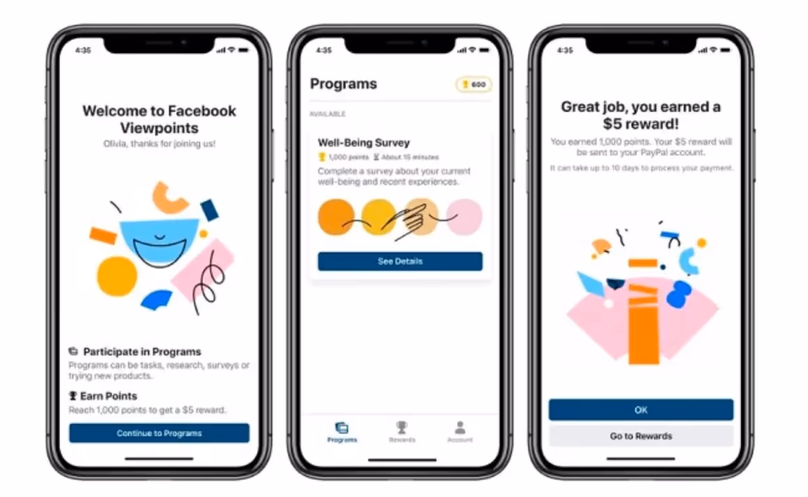 feedback in app incitations récompenses