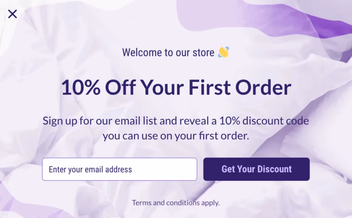 the body shop welcome message