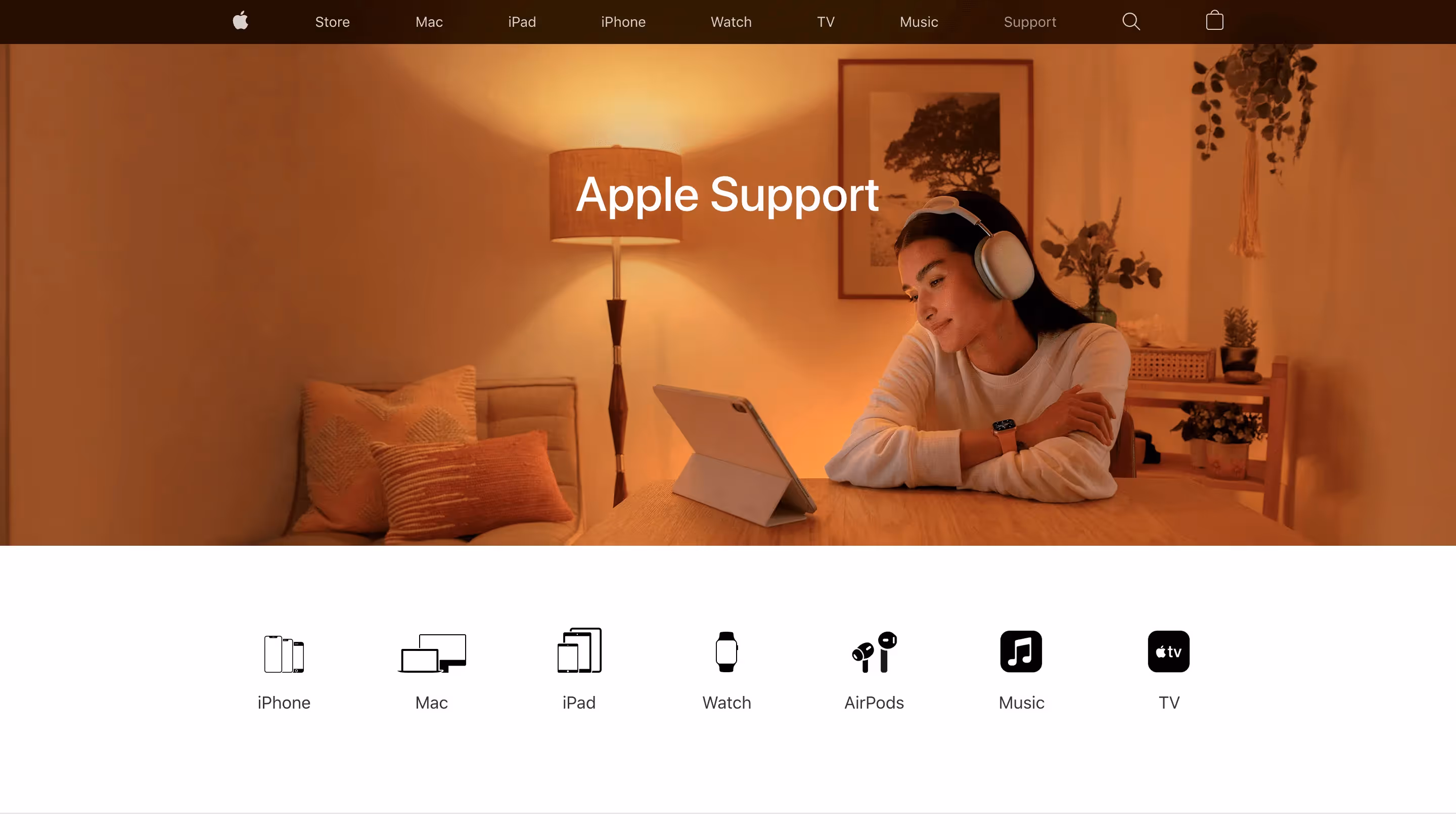 central de ajuda da apple