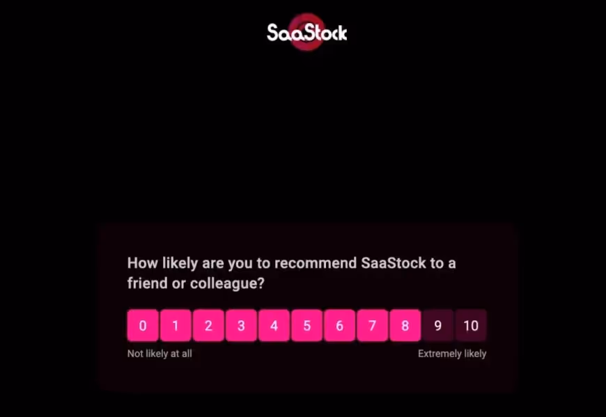 exemplos de pesquisa de satisfação do saastock