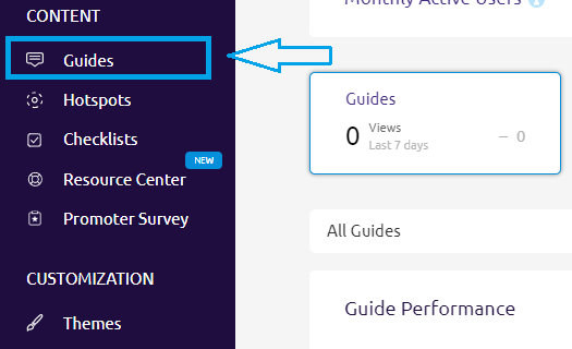 como criar um banner de anúncios com a userguiding