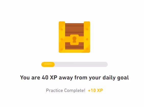 exemplo de ux duolingo
