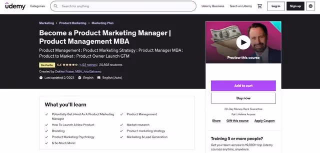 Become a Product Marketing Manager on Udemy