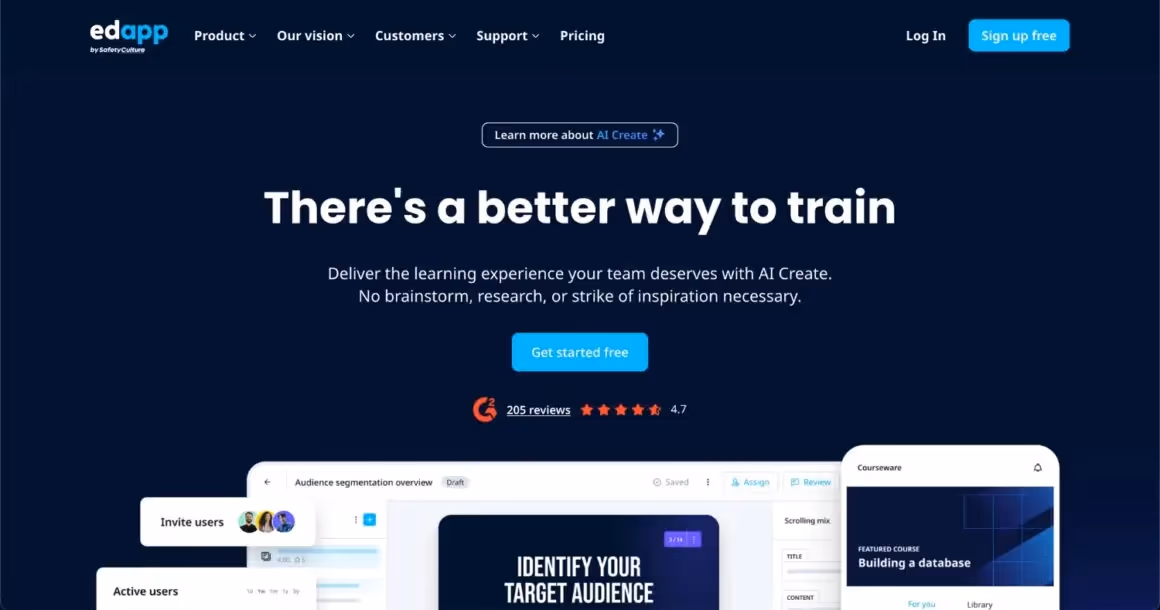 plateformes lms formation client edapp