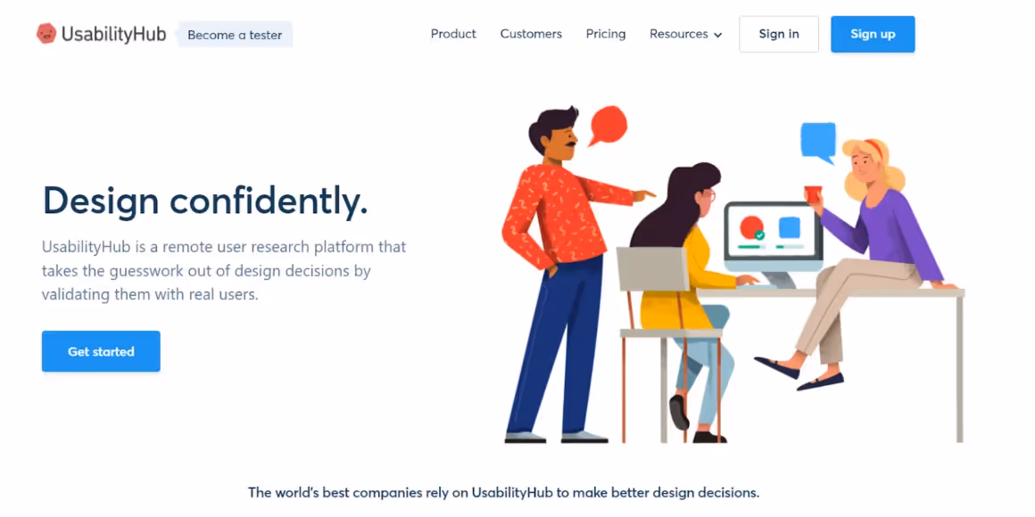usabilityhub usability testing tool