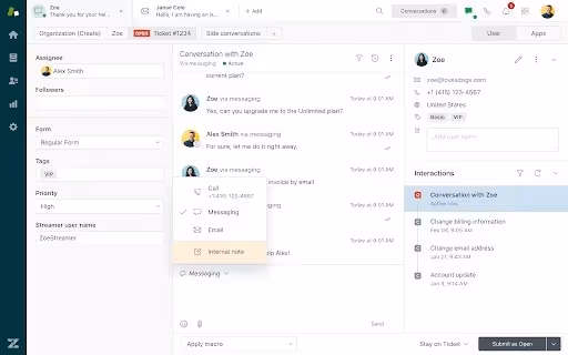 Zendesk as a small business tool