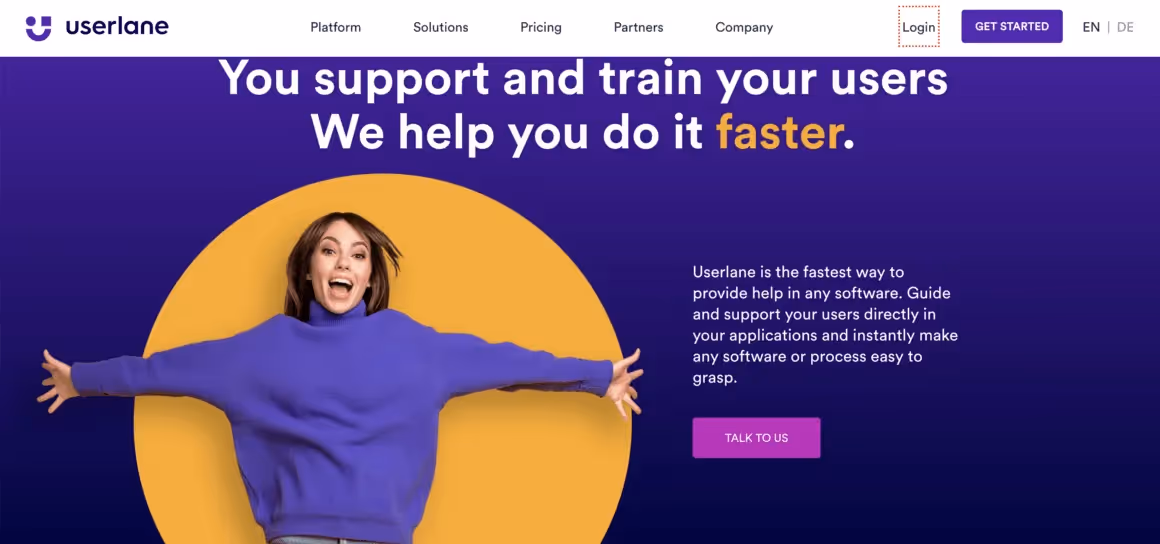 Userlane Intercom Product Tours Alternative