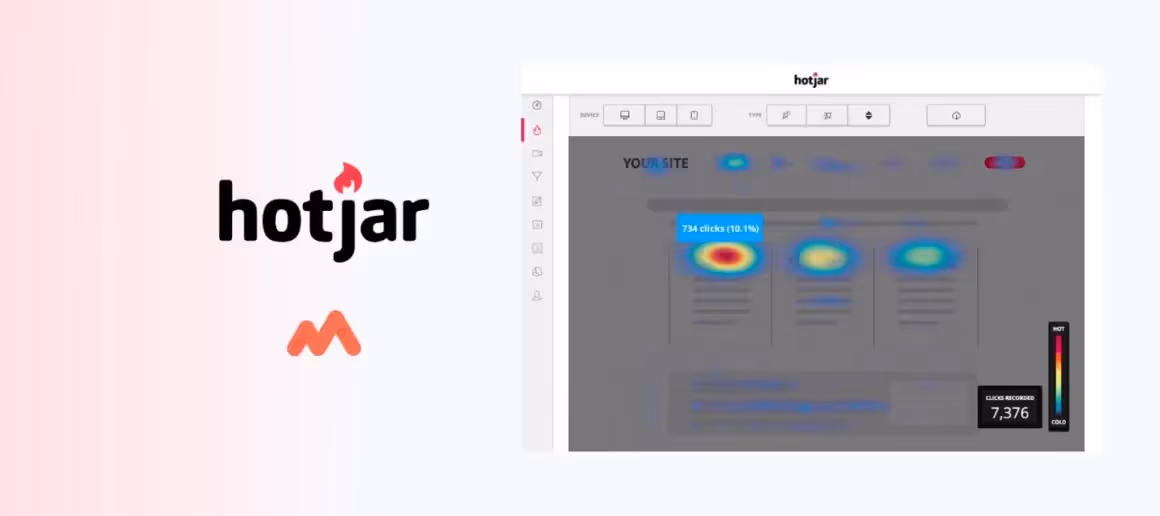 hotjar herramientas de opinión del cliente