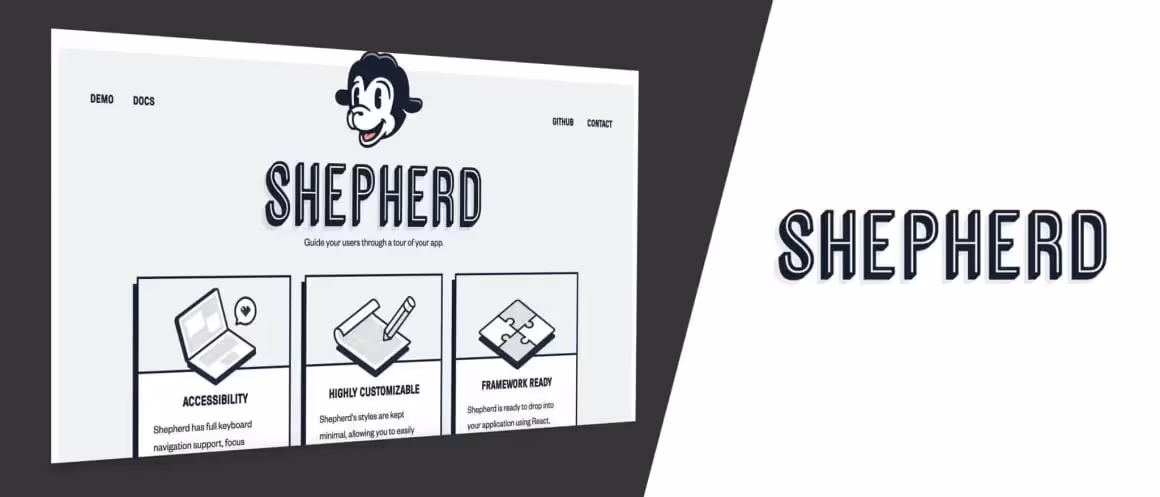 shepherd js logiciel libre et open source pour tutoriel in app