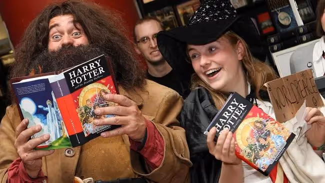 Pré-venda da série de livros Harry Potter