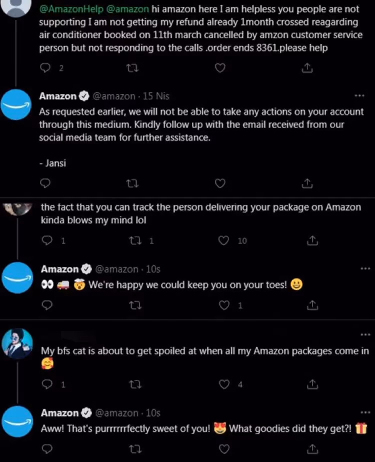 customer retention strategies example amazon customer service