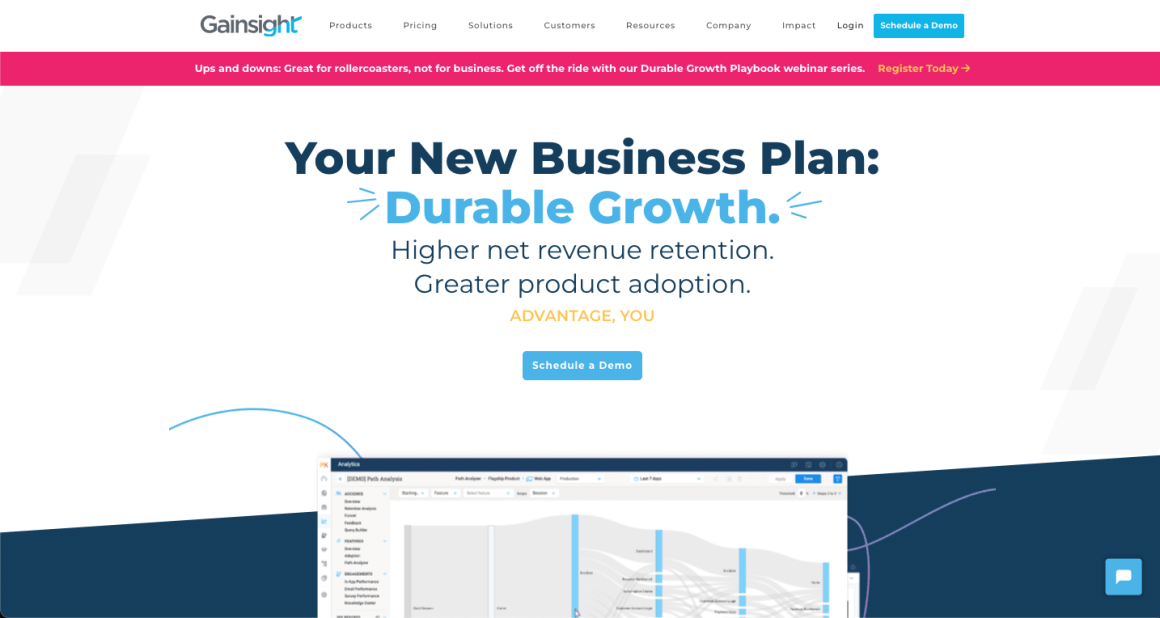 gainsight alternatives - gainsight dashboard